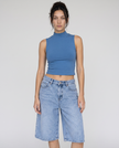 Bentley Wide-Leg Bermuda Jorts