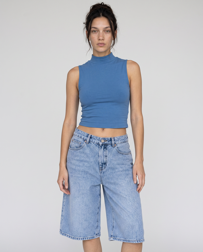 Bentley Wide-Leg Bermuda Jorts