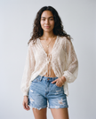 Juliette Cuffed Denim Shorts