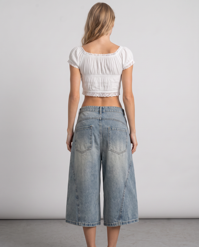 Vantage Wide-Leg Jorts