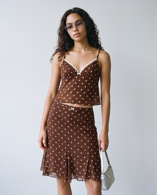 Dotty Polka Dot Skirt Set
