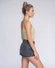 Verity Wrap Denim Skort