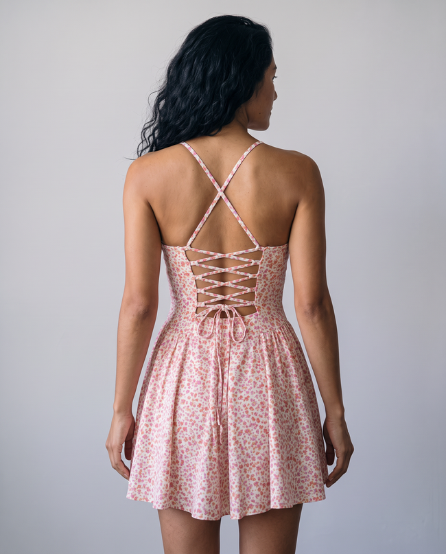 Piper Fit-and-Flare Mini Dress