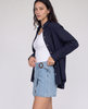 Wrenley Denim Wrap Skort
