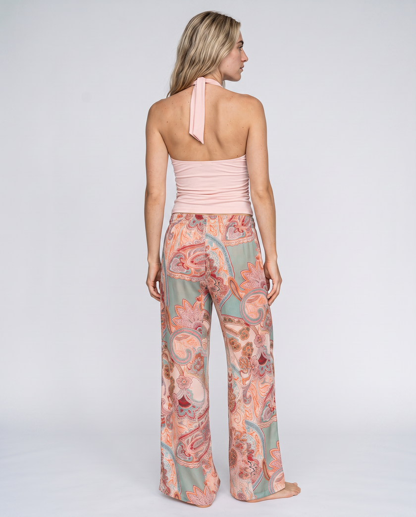 Rosalinde Paisley Palazzo Pants