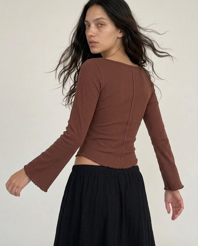 Camille Bell Sleeve Top