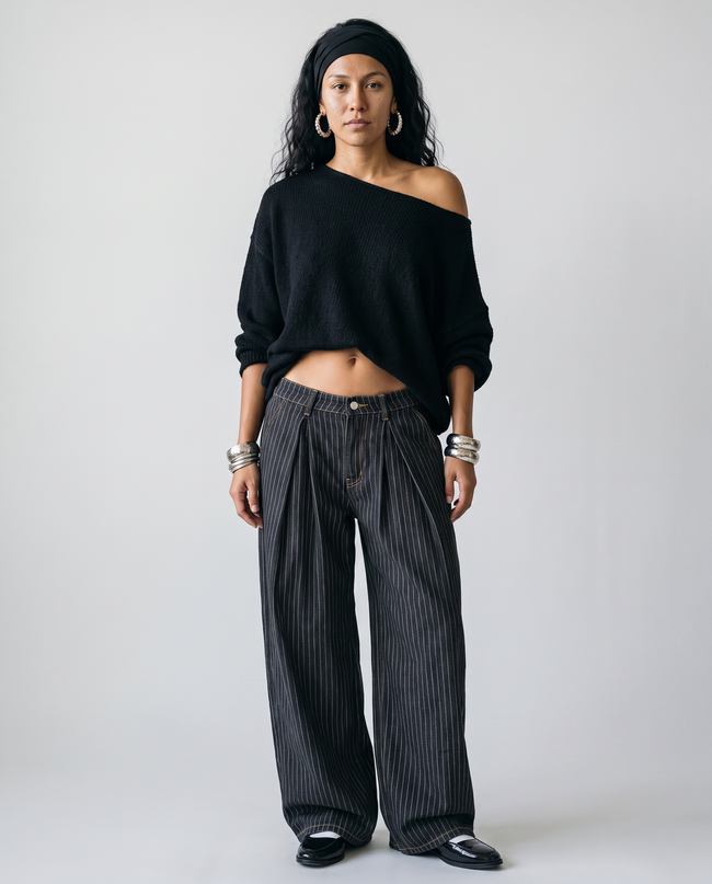 Vittoria Pinstripe Trousers