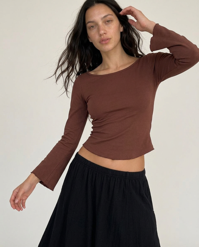 Camille Bell Sleeve Top