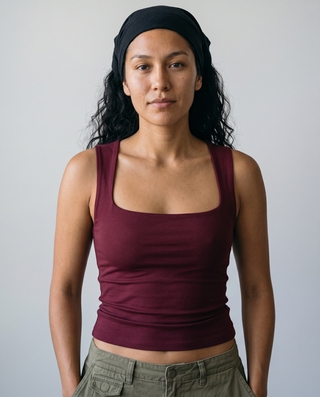 Genevieve Square Neck Tank