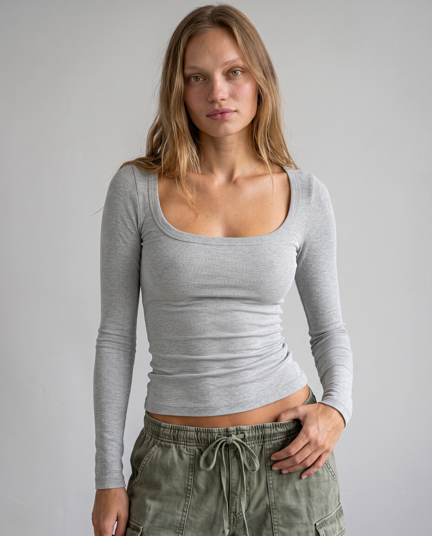 Fabienne Square Neck Top