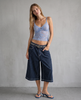 Pinstripe Culotte Jorts