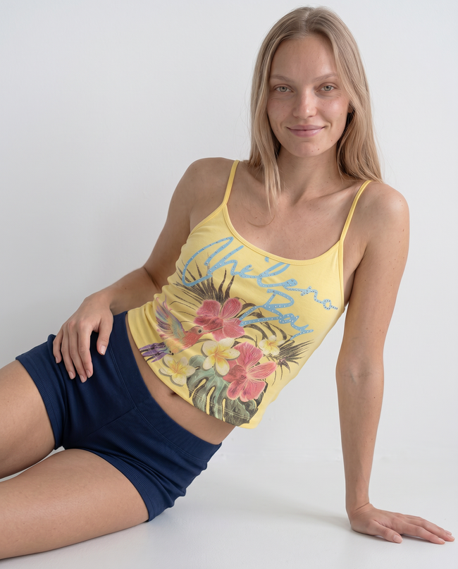 Marisela Floral Cami