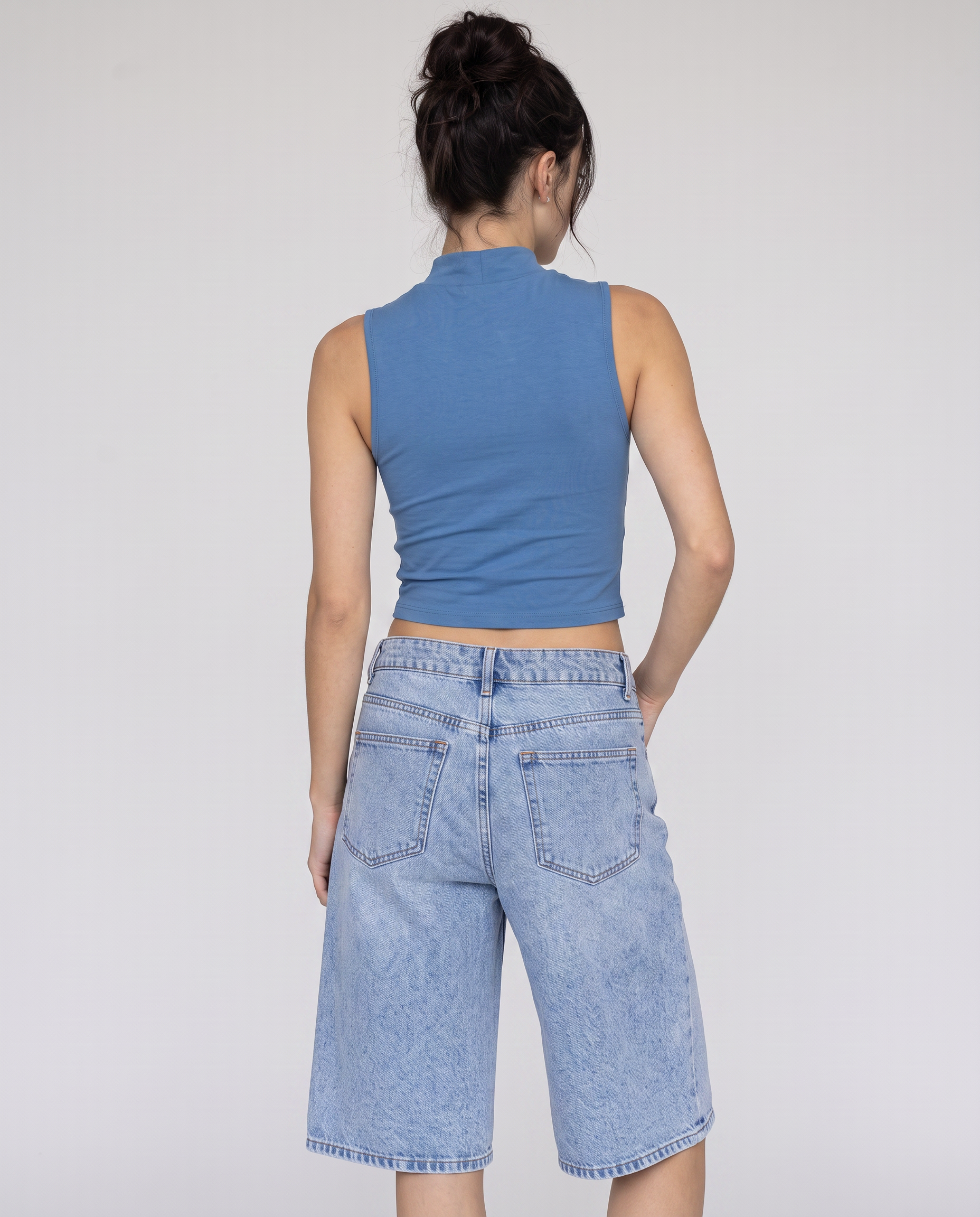 Bentley Wide-Leg Bermuda Jorts