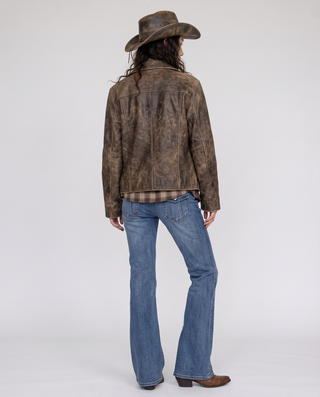 Farrahlynn Low-Rise Flare Jeans