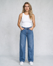 Henrietta Straight-Leg High-Rise Denim Jeans