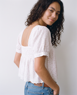 Marisette Babydoll Blouse