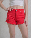 Citrina Distressed Denim Shorts