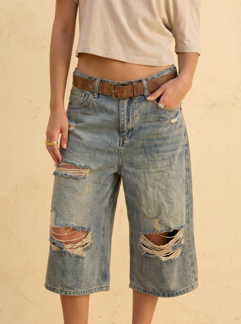 The Wreck My World Jorts