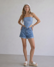 Julie Cuffed Shorts