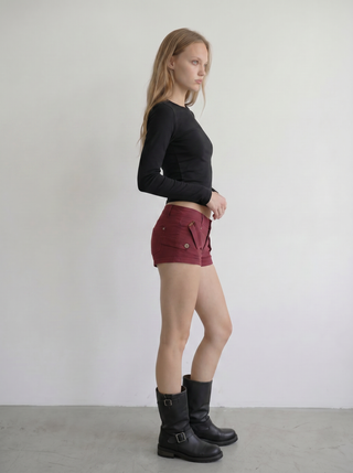 Cherry Bomb Micro Shorts