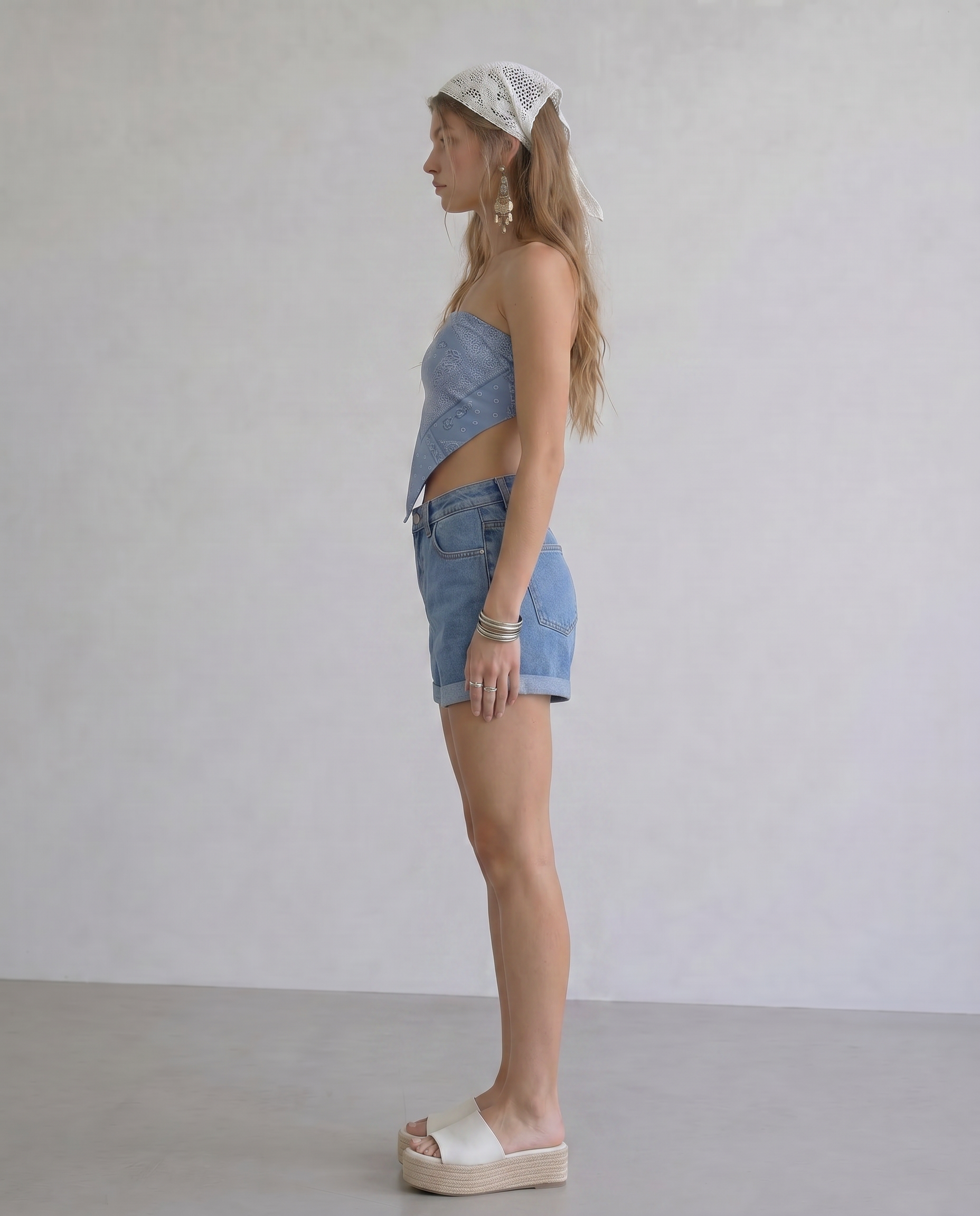 Julie Cuffed Shorts