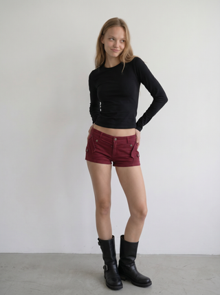 Cherry Bomb Micro Shorts