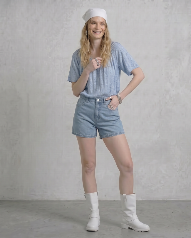 Iris Denim Shorts
