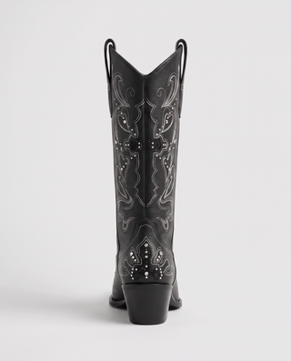 Adalyn Cross Embroidered Western Boots