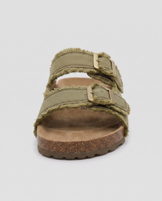 Rowan Castille Double Buckle Slides