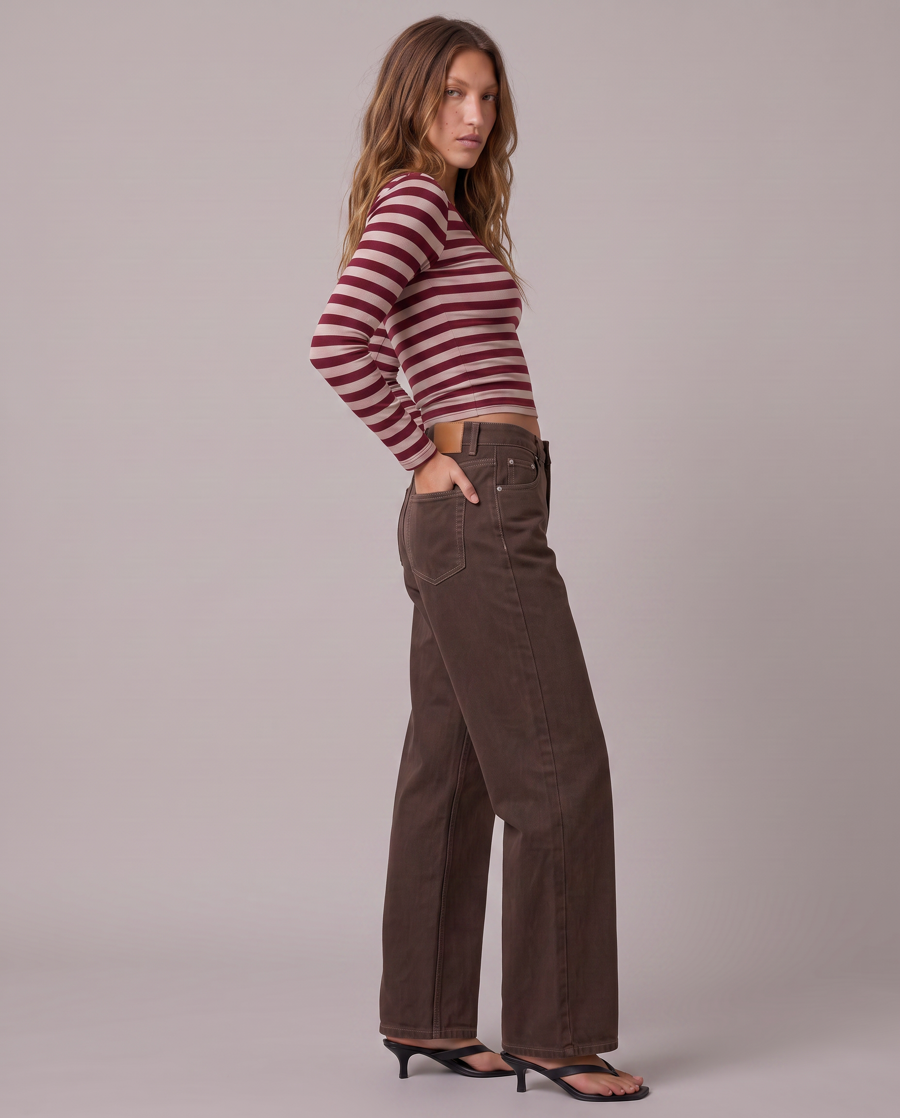Constance Straight-Leg Denim Jeans