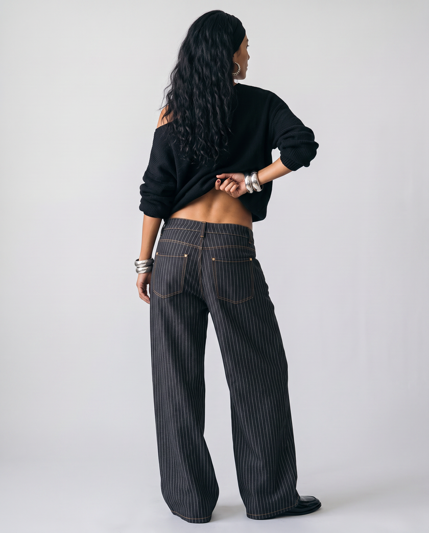 Vittoria Pinstripe Trousers