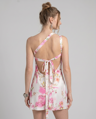 Josephine Tie-Back Mini Dress