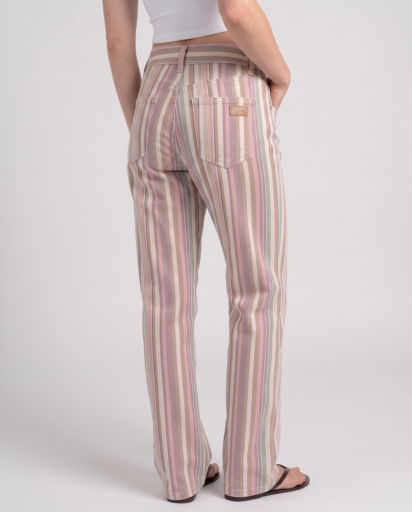 Colette Striped Denim Jeans