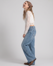 Josephine Low-Rise Wide-Leg Jeans