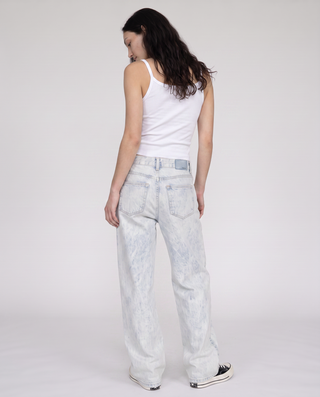 Beatrix Low-Rise Wide-Leg Denim Jeans