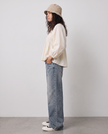 Marlowe Wide-Leg Denim Jeans