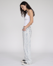 Beatrix Low-Rise Wide-Leg Denim Jeans