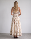 Wren Medallion Floral Tiered Maxi Dress