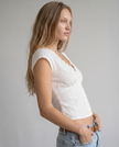 Marielle Lace Trim Blouse