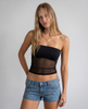 Naomi Mesh Panel Tube Top