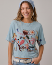 Loretta Embroidered Boxy Blouse