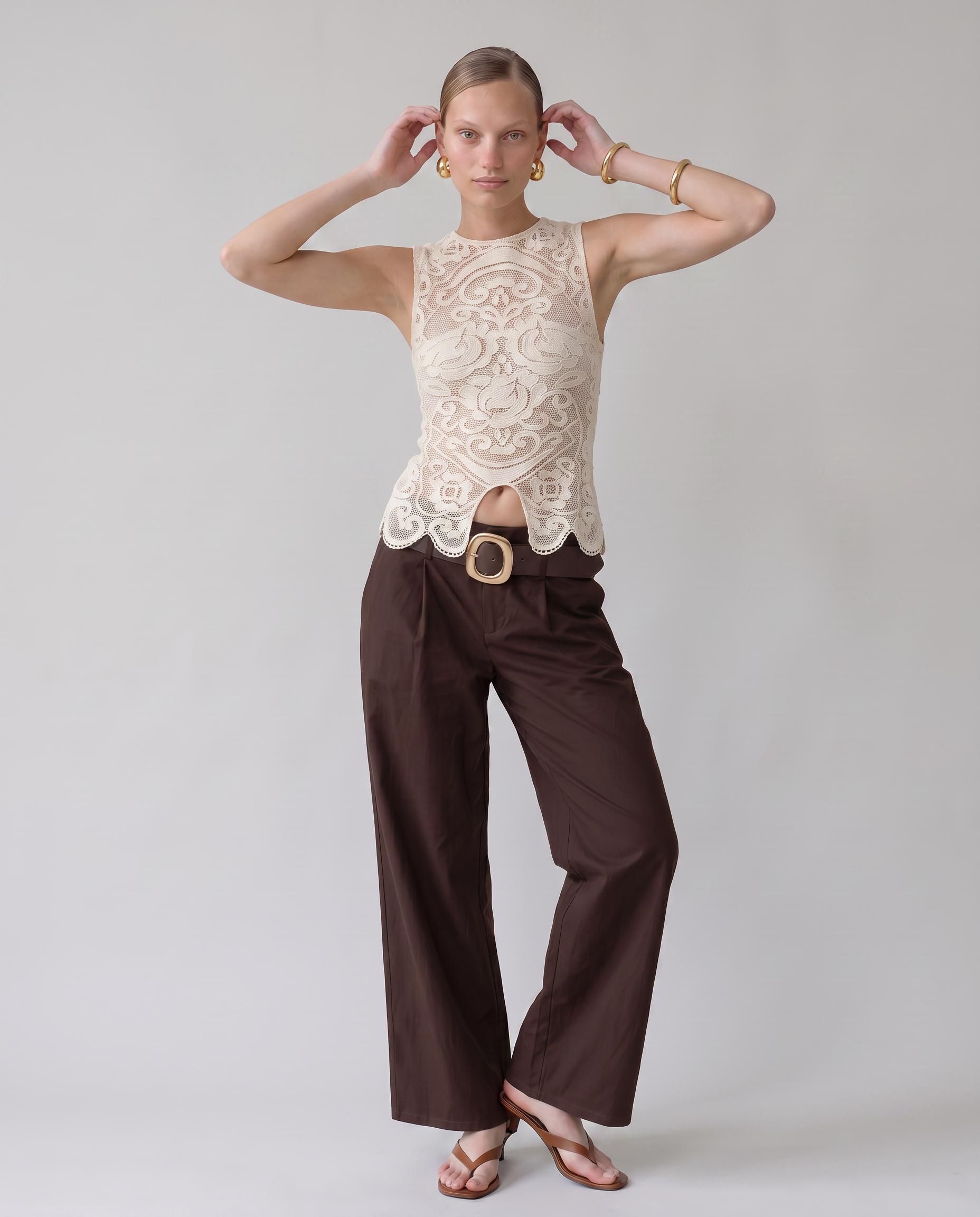 Bernadette Wide-Leg Trousers
