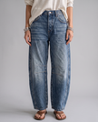 Marcellina Denim Barrel Jeans