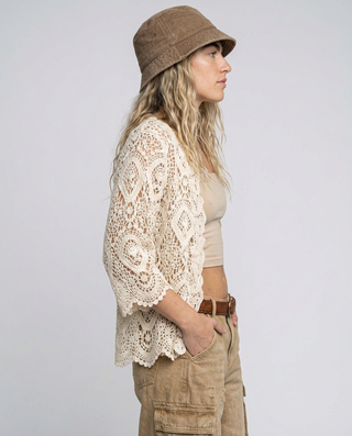 Analay Crochet Lace Cardigan