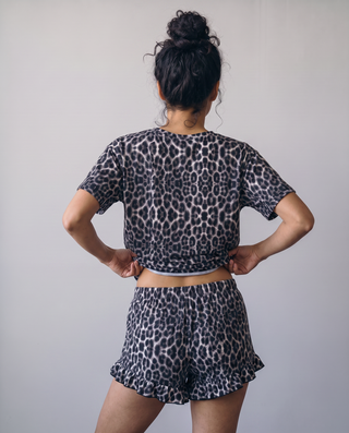 Talon Leopard Print Lounge Set
