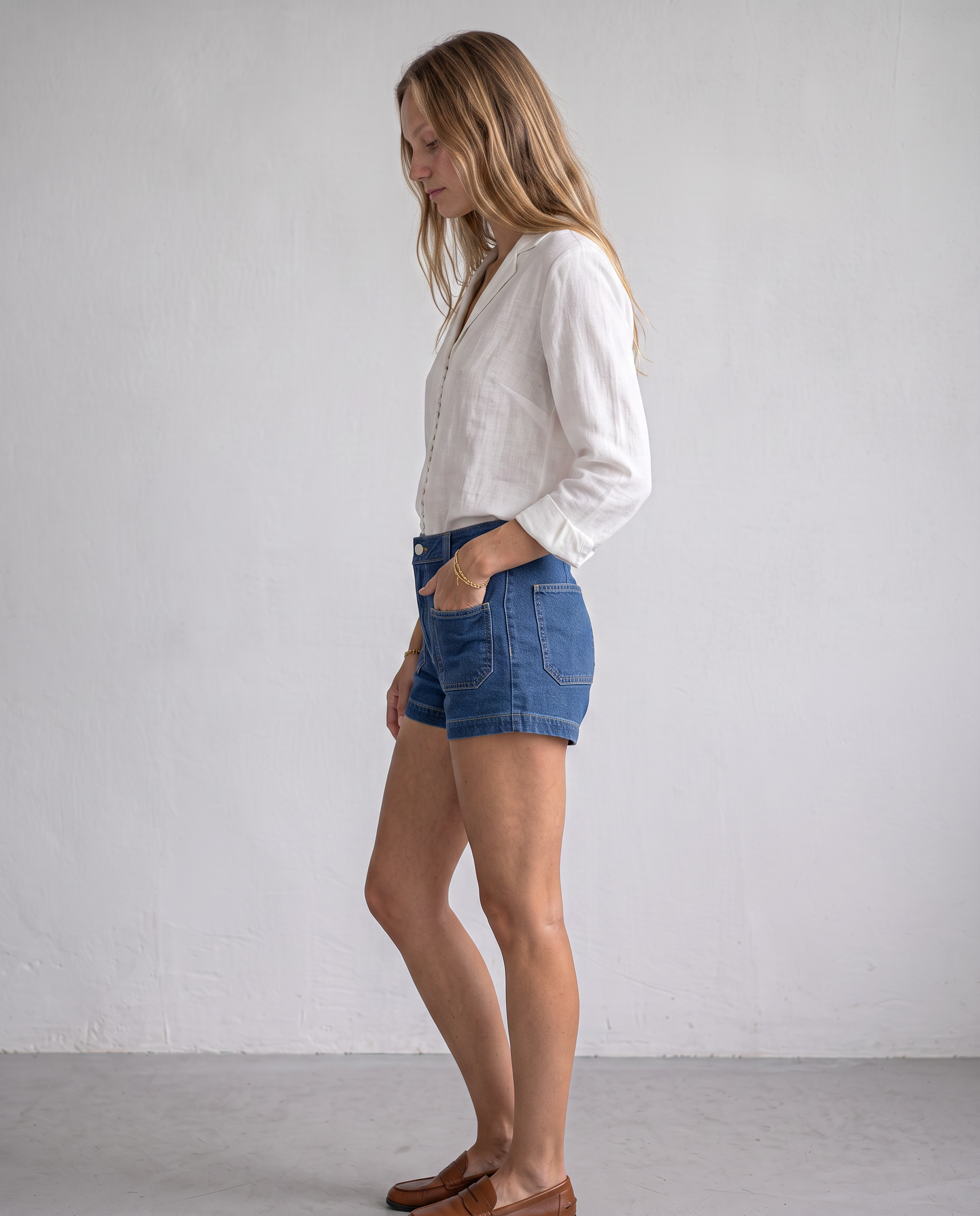 Harper High-Rise Shorts