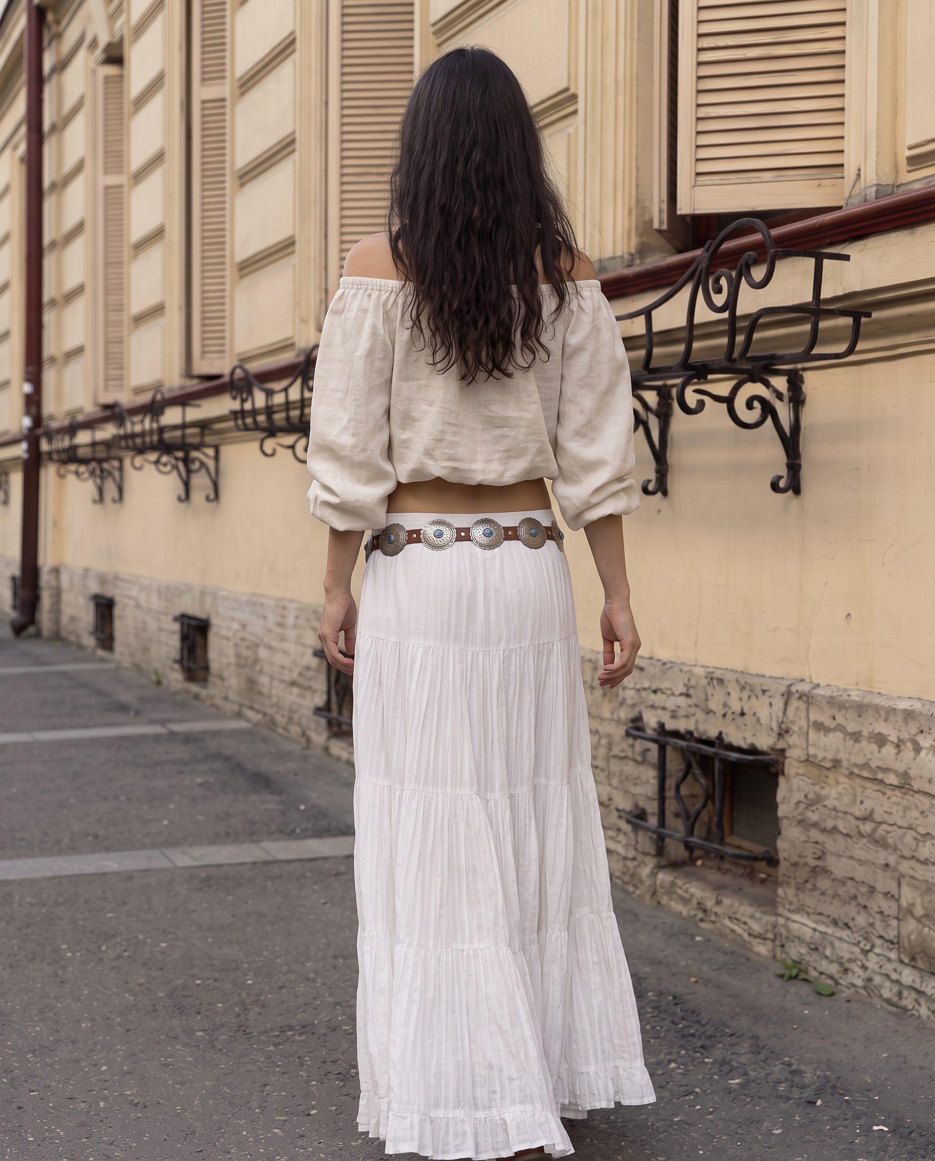 Samantha Tiered Maxi Skirt