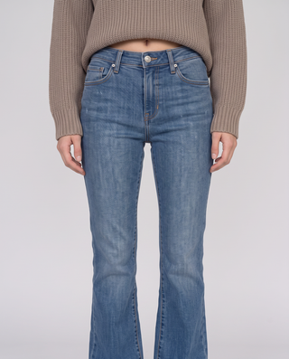 Zuri Low-Rise Flare Jeans
