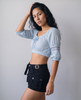 Hillary High-Rise Cargo Short