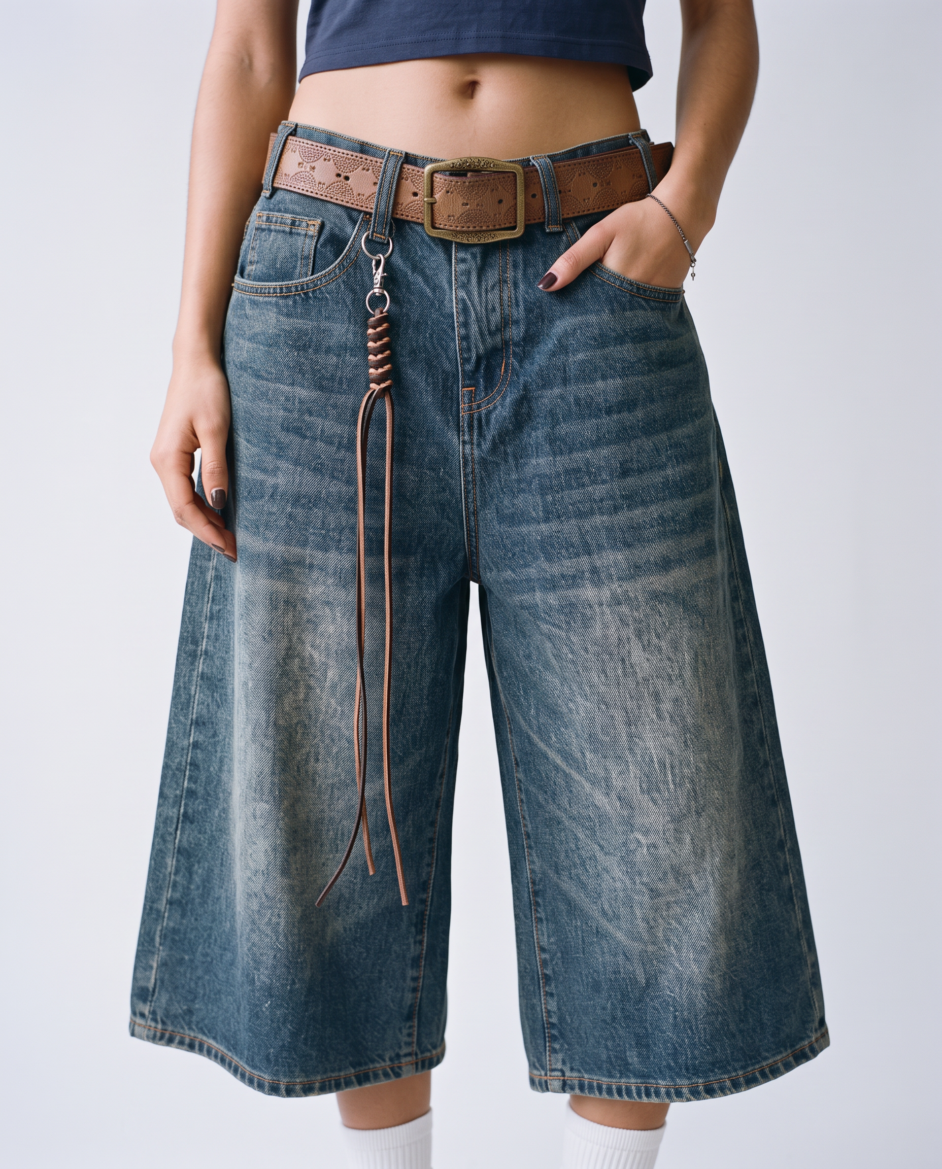 Sable Wide-Leg Jorts